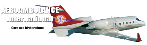 Air ambulance services by Aero Ambulance International 